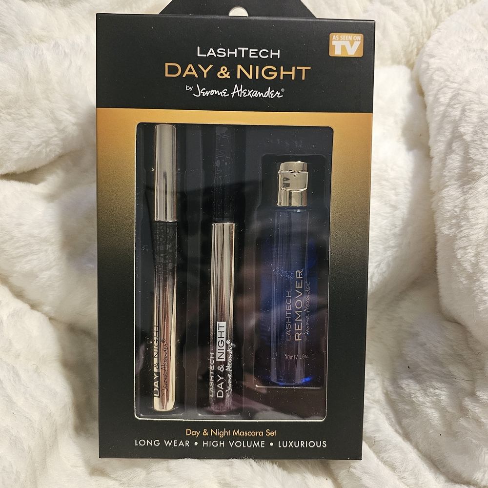 LashTech Day & Night Mascara Set by Jerome Alexander - Black & Gold